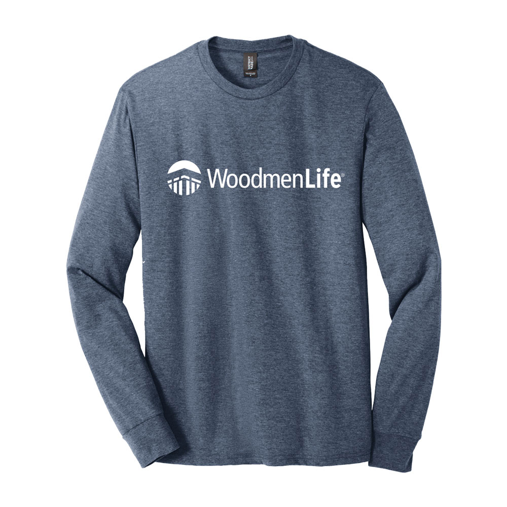 DISTRICT PERFECT TRI LONG SLEEVE TEE