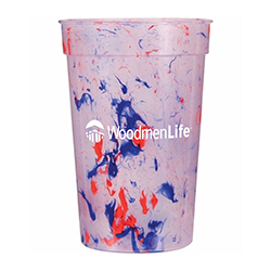 17Oz Confetti Stadium Cup