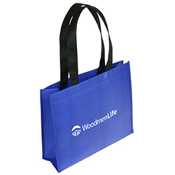 XL WATER RESISTANT COATED TOTE BAG