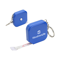 5' TAPE MEASURE WITH KEY CHAIN