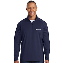 SPORT-TEK TALL SPORT-WICK STRETCH 1/2-ZIP PULLOVER