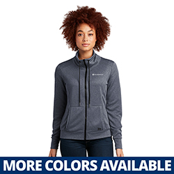 NEW ERA LADIES PERFORMANCE TERRY FULL-ZIP COWL