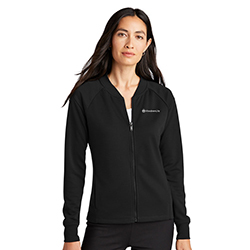 MERCER+METTLE WOMEN'S DOUBLE-KNIT BOMBER