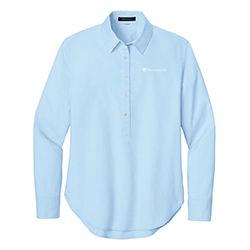 MERCER+METTLE WOMENS LONG SLEEVE MODERN OXFORD